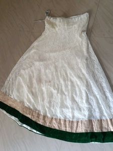 White Net Skirt