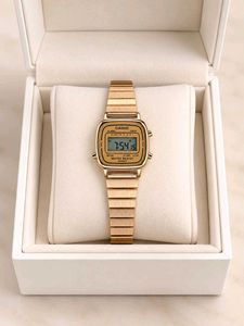 Casio Vintage Gold Digital Watch
