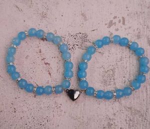 Magnetic Heart Bracelets - Set of 2