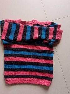 Striped Crew Neck Sweater