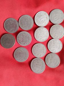 Coins 1₹ Hyderabad, Mumbai Mix Coin