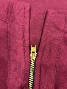 Maroon Casual Dress