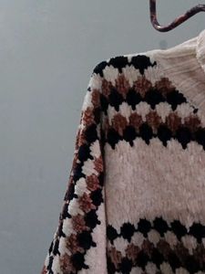 Striped Turtleneck Sweater