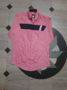 Stylish Pink Casual Shirt