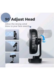 Portable Adjustable Speed Desk Fan
