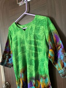 New Green Floral Dress 💚