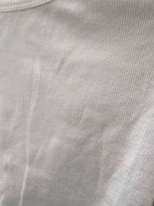 Cream Long Sleeve Crop Top