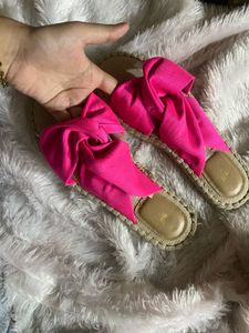 H&amp;M Pink Bow 🎀 Pinteresty Espadrille Flats