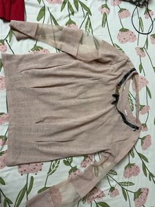 Chic Sheer Sleeve Top