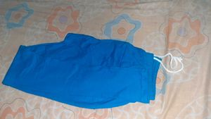New without tag comfortable cotton peacock blue la