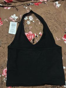 Cute Cherry Sweet Girl Halter Top