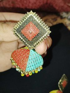 Ethnic Jhumka Earrings