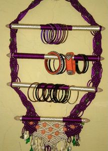 Boho Macrame Wall Hanging with Beads