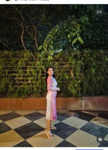 Mesh Tie-Dye Ruched Dress