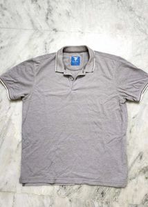 Men's Grey Polo T-Shirt