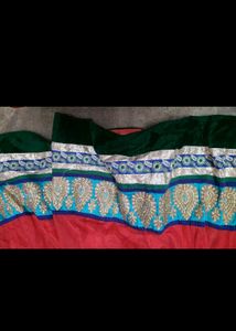 Red Anarkali Kurta Set with Dupatta