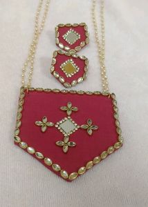 Febric Necklace Set 🥰