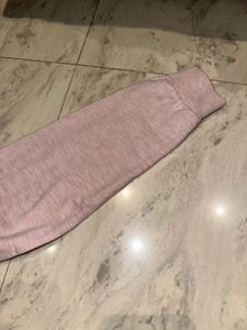 Cute Pink Sequin Detail Long Sleeve Top