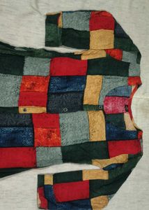 Women’s Multicolor Printed Kurti