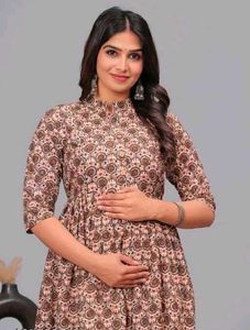 Meternity Beautiful Printed Kurta Set