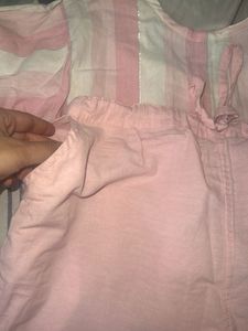 pink cotton suit