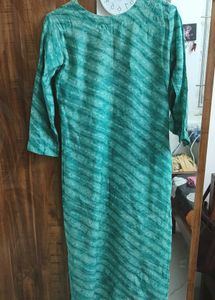 Elegant Teal Embroidered Kurta
