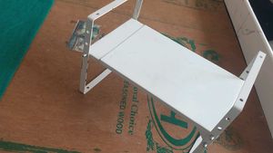 Compact White Shelf Unit