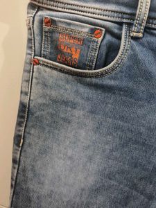 Light Wash Slim Fit Jeans
