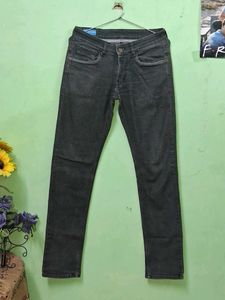 Classic Grey Denim Jeans