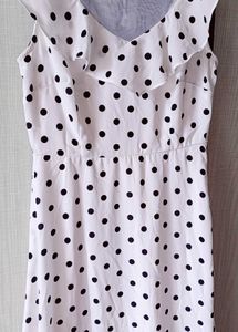 Polka Dot Ruffle Dress