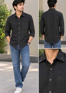 Classic Black Men's Shirt