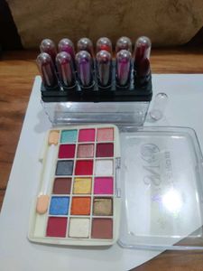 Makeup Palette & Lipsticks