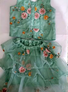 Beautiful Floral Embroidered Dress