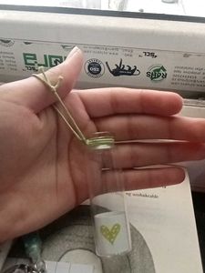 Mini Glass Bottle Pendant