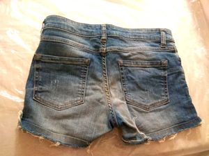 Only ripped shorts