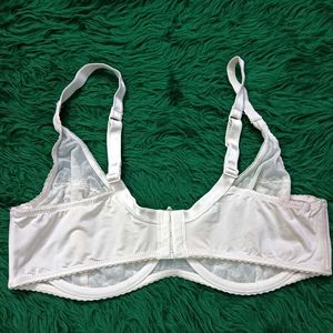 Lace 🫴🎁Trim Bra - White