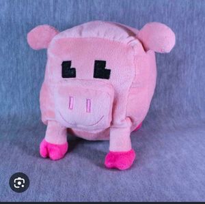 Cute Minecraft Pig Plush Toy