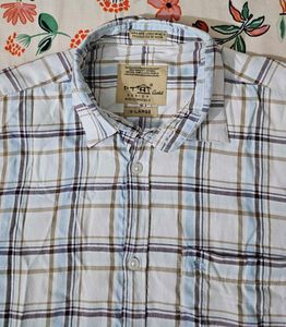 Men's Plaid Casual Shirt