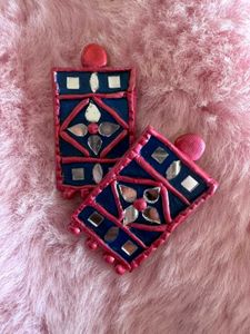 Handmade Mirror Earrings