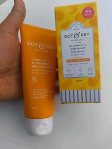 New Dot &amp; Key Vitamin C+E Face Wash &amp; Serum