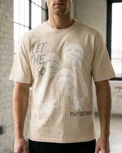 SHEIN Disturbing Graphic T-Shirt
