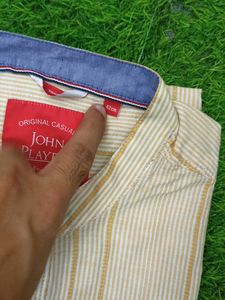 John Players Striped Casual Shirt