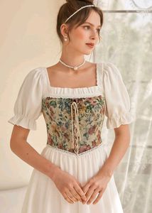 Vintage Retro Style Women Corset Top