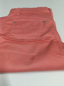 Coral Skinny Fit Pants for girls and women