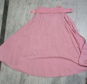 Pretty Pink skirt with 3 meter flared