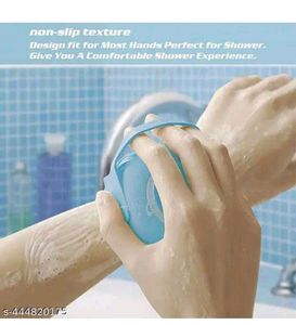 silicone bath scrubber