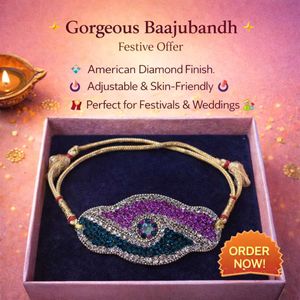 🌟 Lac American Diamond Baajubandh