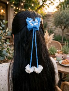 Crochet Butterfly Hair tie