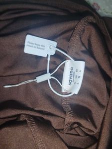 Elegant Brown Maxi Dress
