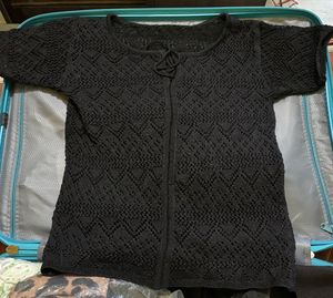 cute crochet knit top